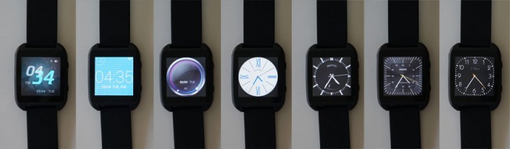Les faces de montres