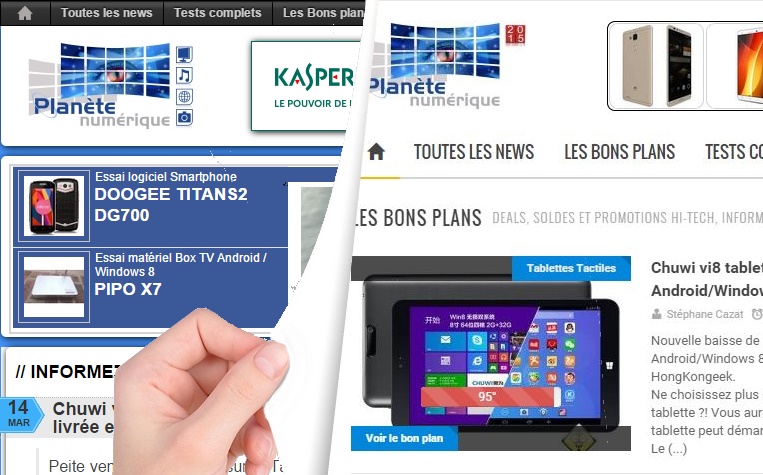 Nouveau look pour Planète Numérique