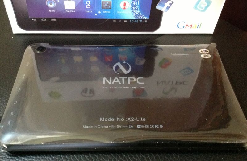L'arrière de la NATPC X2-LITE