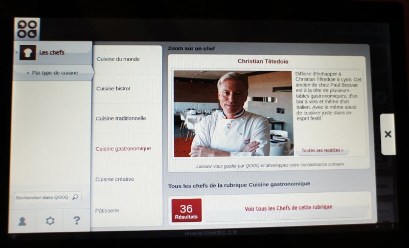 Des recettes de Chef en exclu