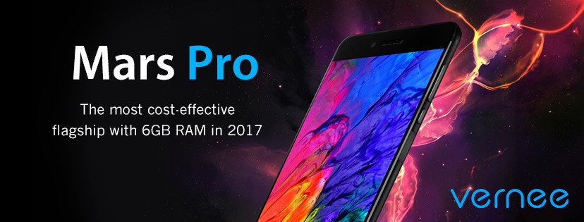 MARS PRO, 100 unités du dernier smartphone de Vernee à tester 