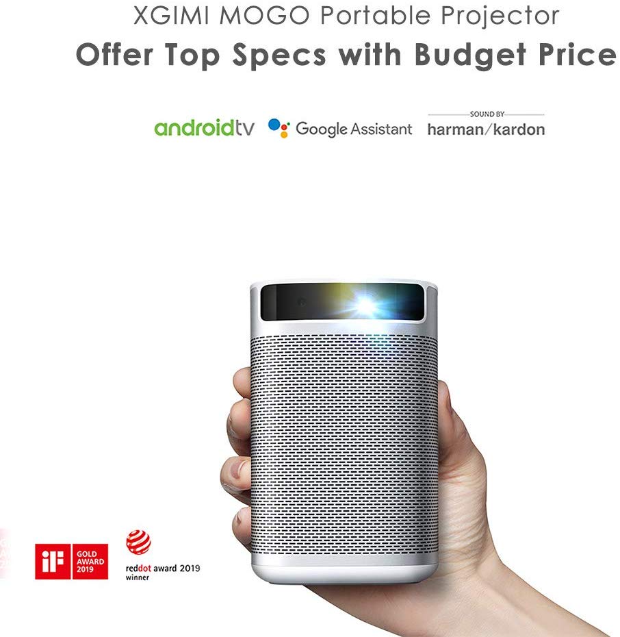 Xgimi MoGo, le premier vidéo projecteur AndroidTV 9 portable