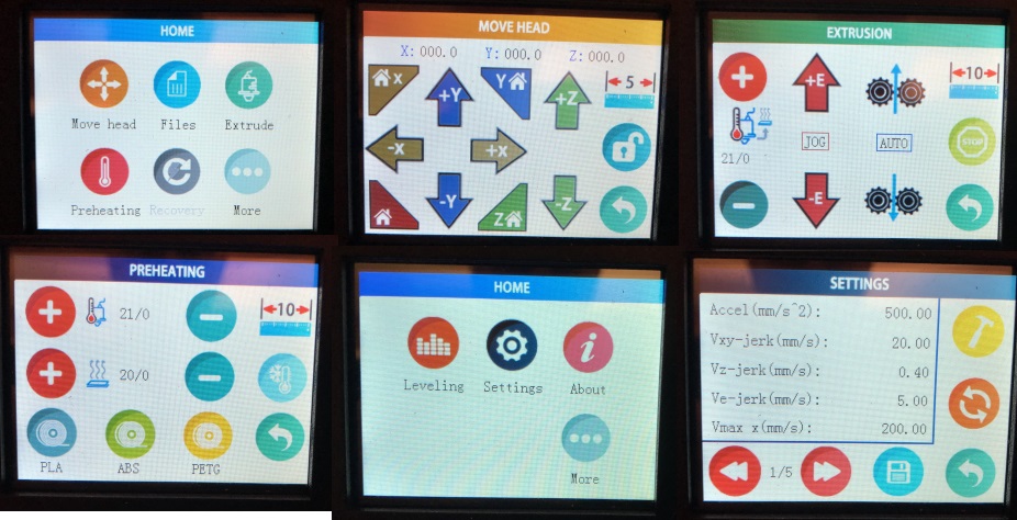 Des menus visuels et explicites