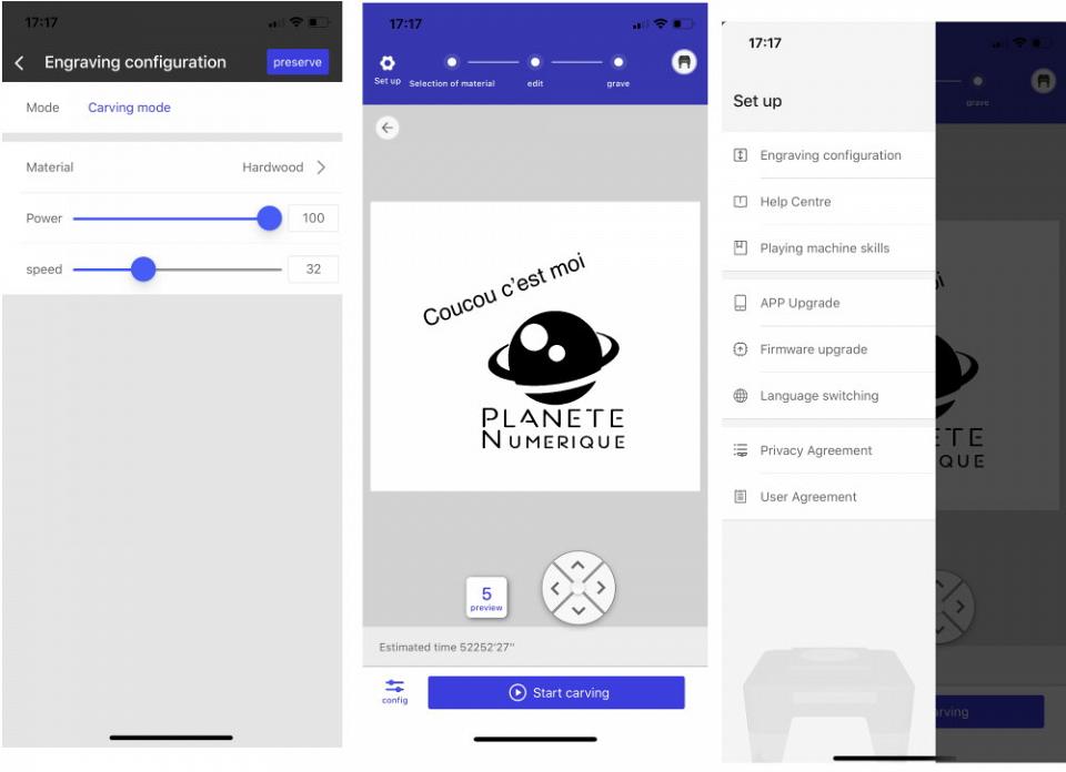 L'application mobile - suite