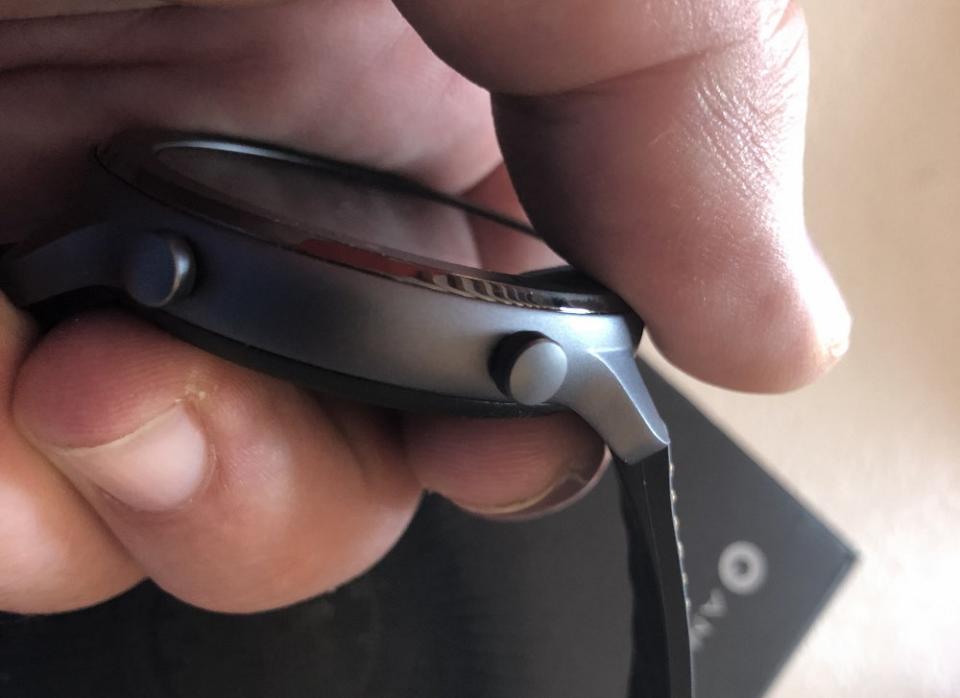 Pas trop épaisse pour une smartwatch