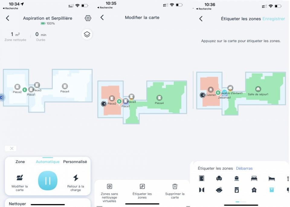 L'application crée des cartes mais elles ne permet pas de les modifier