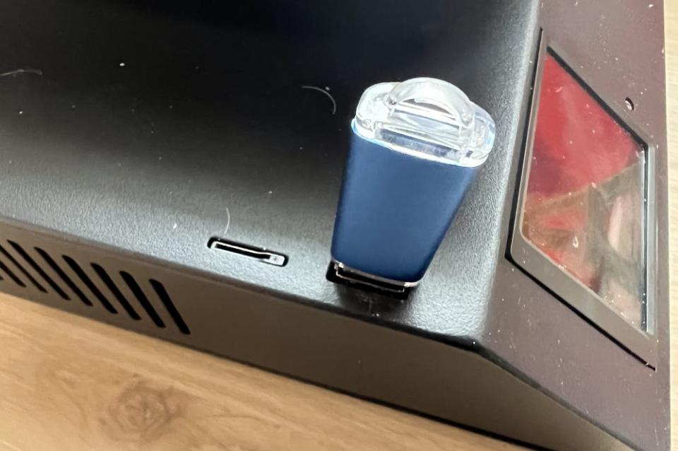 Le port clé USB bien pratique