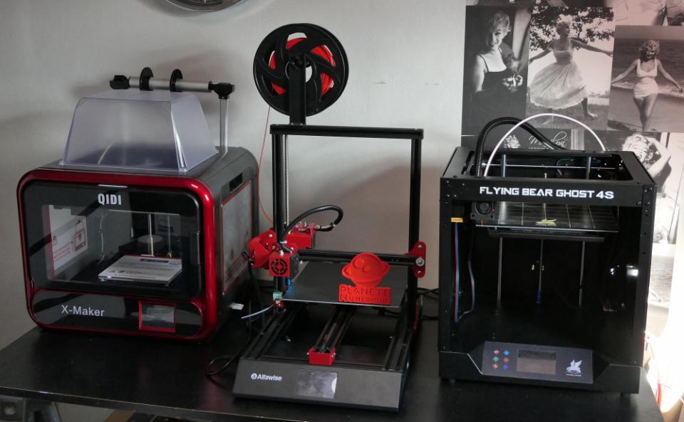 Les imprimantes 3D à filaments ne se ressemblent pas toujours