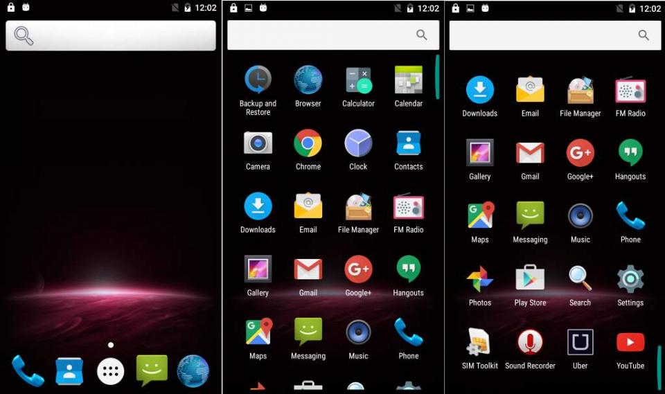 L'interface stock Android 6