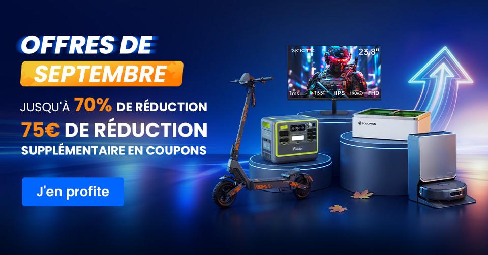 Geekbuying Rentrée 