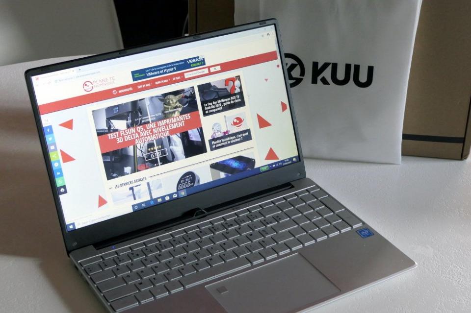 Test PC Portable Chinois KUU K1, 15.6 IPS FULL HD, INTEL CORE i5