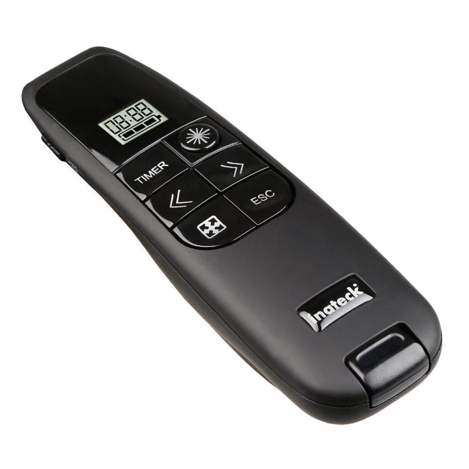 Test télécommande Powerpoint pointeur laser Inateck WP1001 