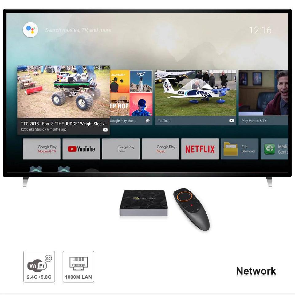 Nouvelle BOX 4K Beelink GT1-A, Android TV 7.1, certification Google et Netflix 4K (Testé)