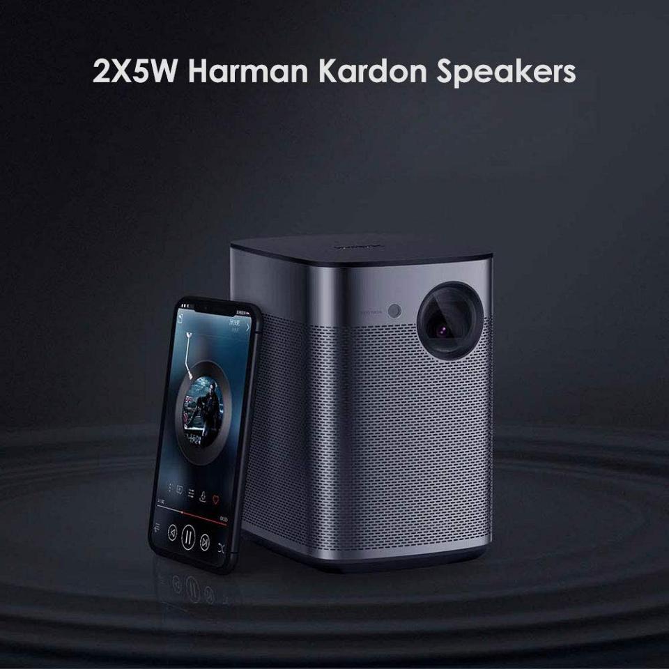 Vidéoprojecteur XGIMI Halo WK03A DLP, AndroidTV, FullHD, Batterie (697€)
