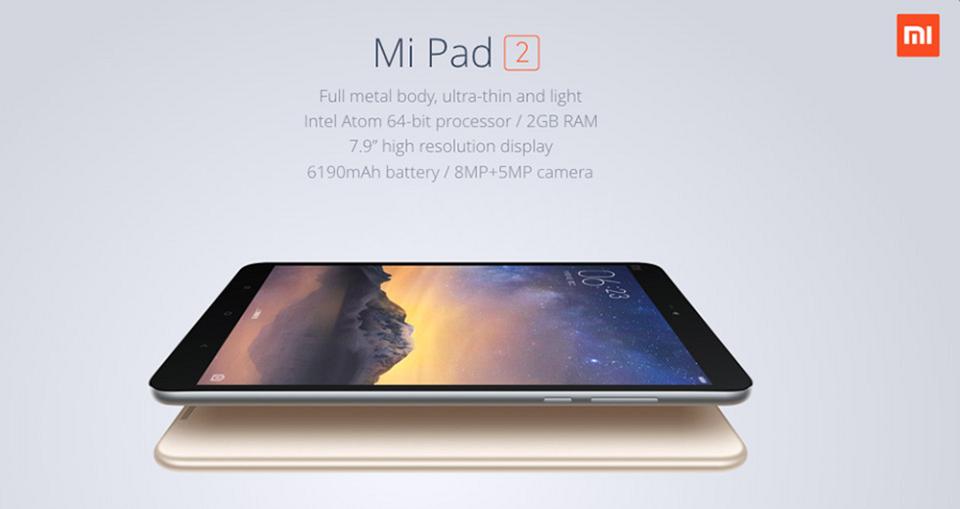 La tablette XiaoMi Mi Pad 2 Retina au look iPad est disponible