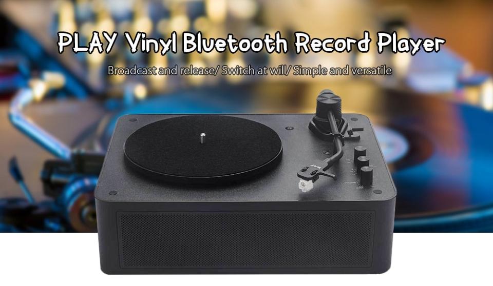 Une platine disque vinyl Bluetooth chez Xiaomi (221€)