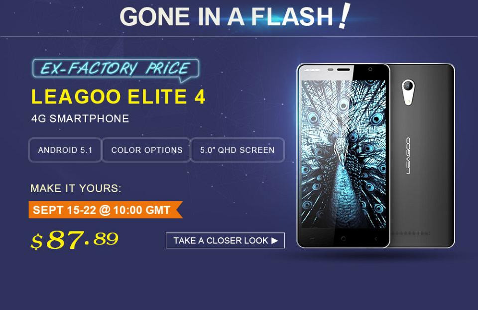 Smartphone 4G Elite 4, le renouveau de Leagoo tout en couleur et à petit prix