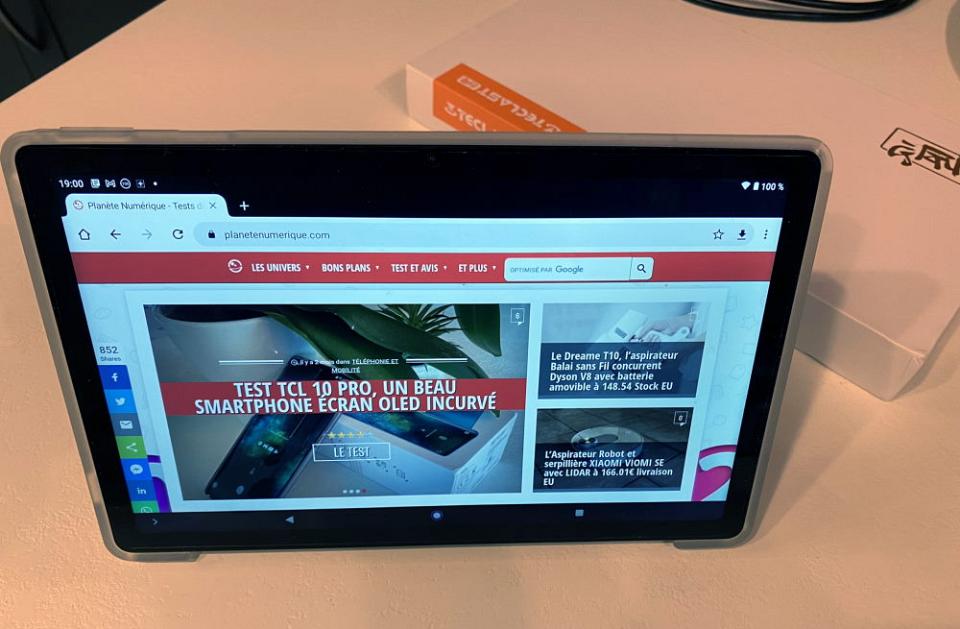 Test Teclast T40 Plus, que vaut la tablette Android 4G du leader Chinois ?