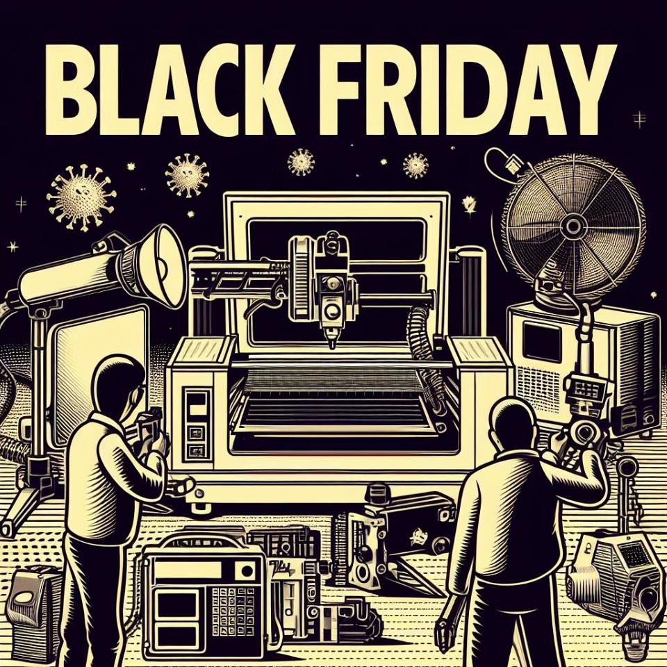 Le fil des Bons Plans Black Friday, gagnez une machine de gravure Laser