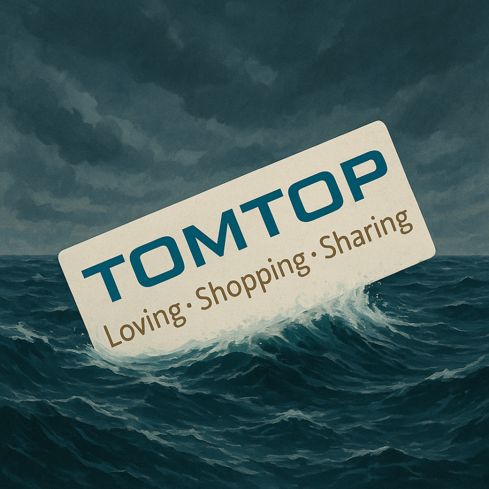 TOMTOP, le site de vente en ligne chinois ferme ses portes fin mai
