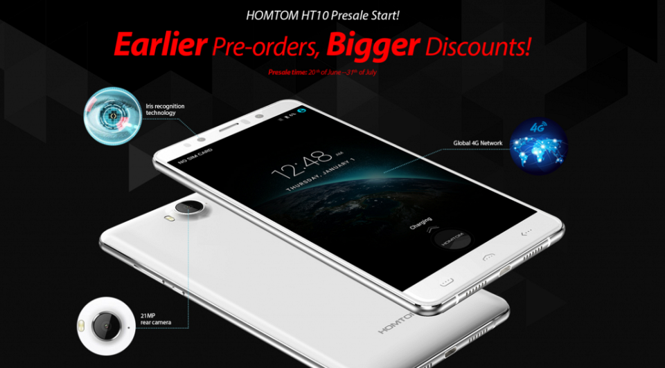 HOMTOM HT10, le smartphone decacore haut de gamme selon DOOGEE