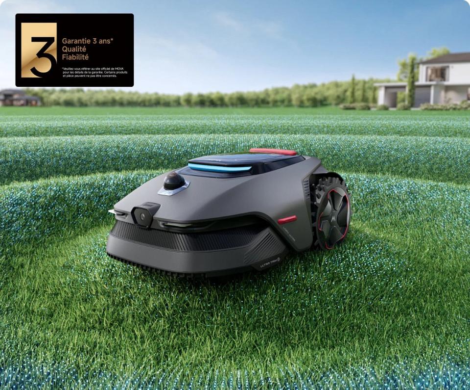 Mova lance ses modèles de robot tondeuses LiDAX Ultra et ViAX 