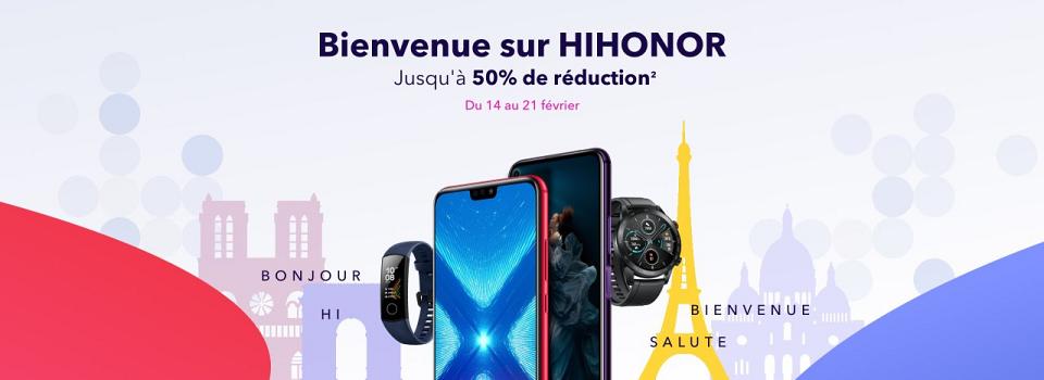 Mega promotion Honor par Huawei pour le lancement de la boutique France (Honor 8x à 99€)