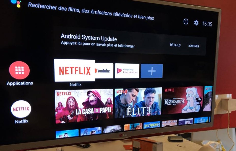 J'ai reçu deux mises à jours d'Android