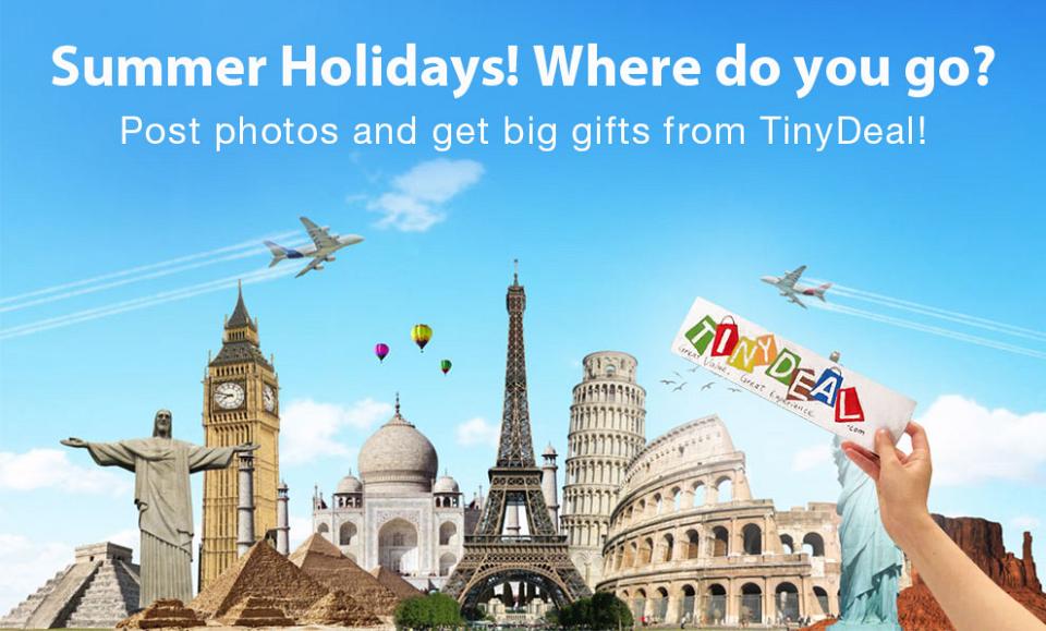 Concours Tinydeal Photo de vacances