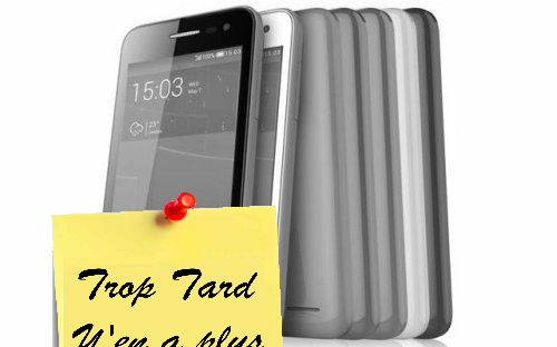 Alcatel onetouch Pop S3 4G blanc + 5 coques de couleur (...)