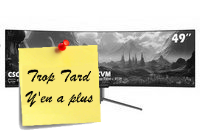Deal expiré TITAN ARMY C49SHC : L'Ultra-Large Courbé 49” 144 Hz (…)
