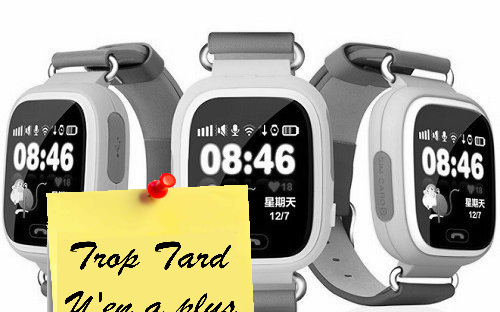 Montre SmartWatch Enfant Q90 traceur GPS/Alerte 19€ (...)