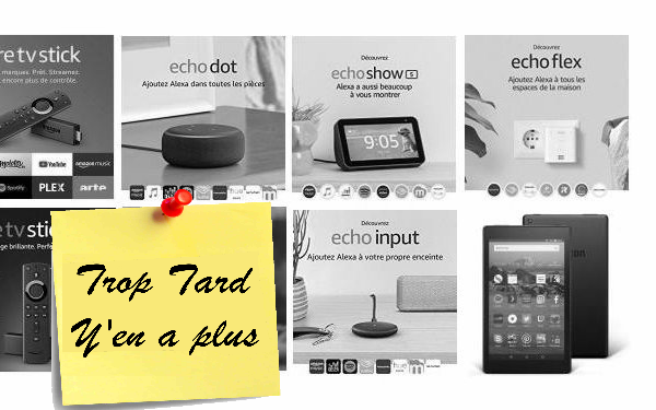 Super prix sur les Fire TV Stick et Alexa ECHO DOT ce (...)