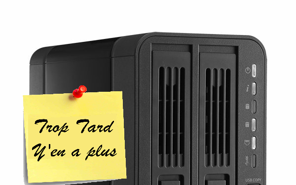 Nas double Baie Thecus N2310 avec PLEX à 51€98