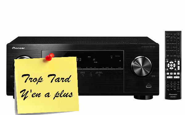 Ampli home cinéma Pioneer VSX-424-K 5.1 compatible 3D/4K (...)