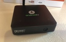 Logo Test Box TV 4K Mecool KM8 ANDROID TV 8 Oréo, certifiée (…)