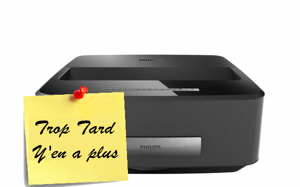 Screeneo HDP1590 TNT, Vidéoprojecteur PHILIPS à 699€ (...)