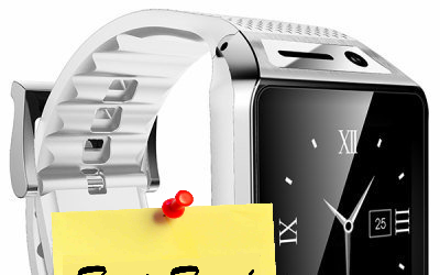 Montre Smartwatch GV08S avec fonctions téléphone, webcam, (...)