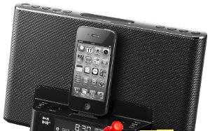 Dock iPhone Réveil SONY ICFDS15IPB noir -50% 32€04 (...)