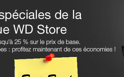 Western Digital Disque dur 4TO externe 104€99 livré