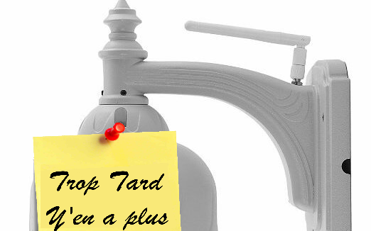 Caméra Surveillance extérieure étanche IP Wifi look dôme (...)