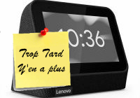 Deal expiré L'Assistant vocal Google Lenovo Smart Clock 2 à 27,99€ (...)