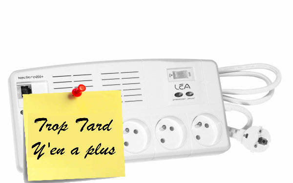 Bloc parafoudre 5 prises avec module CPL 200 Mbit/s (...)