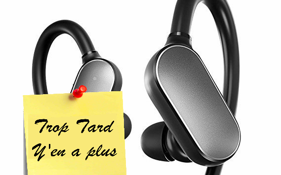 Ecouteurs Sport bluetooth Xiaomi à 11€ (nouveaux (...)