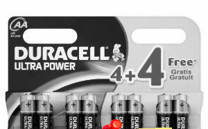 8 Piles LR06 Duracell Plus Alcaline à 4.10€ port (...)
