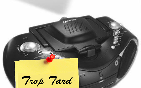 Boombox Lecteur DVD/USB Divx avec vidéo Projecteur (...)