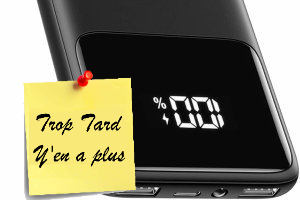 Deal expiré Batterie externe INIU 22.5W 10000mAh PD3.0 QC4.0 à (...)