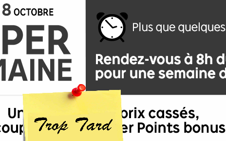 Maj Supersemaine Priceminister -30€ pour 250€ d'achat