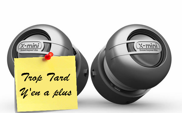 Enceinte X-MINI Uno MAX violet à 4€