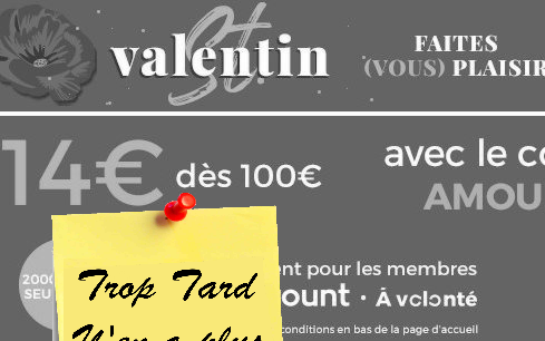 14€ de réduction dès 100€ d'achat sur tout CDISCOUNT membres (...)